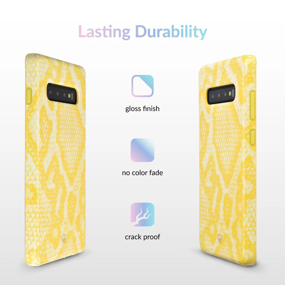 Yellow Snakeskin Samsung Galaxy Case - Image 31