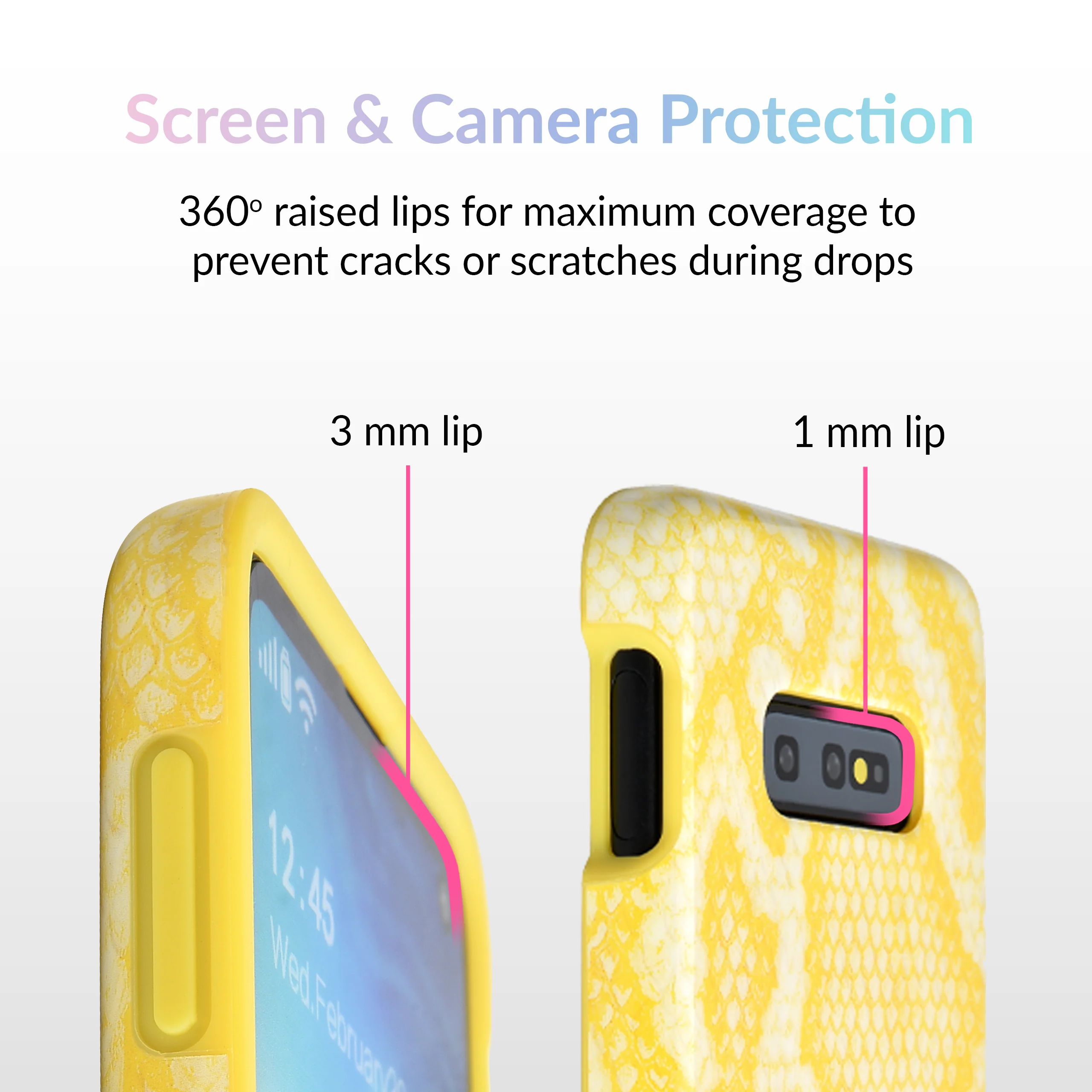 Yellow Snakeskin Samsung Galaxy Case - Image 39