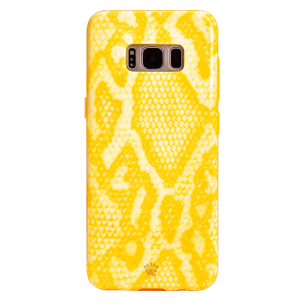 Yellow Snakeskin Samsung Galaxy Case - Image 5