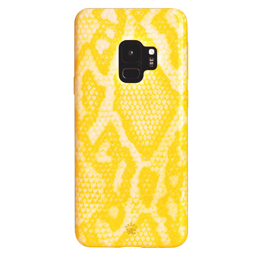 Yellow Snakeskin Samsung Galaxy Case - Image 9