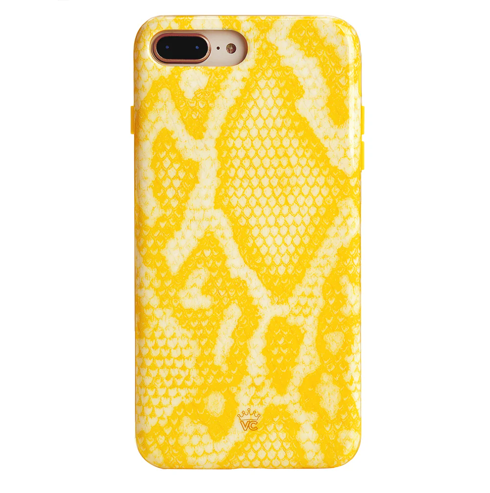 Yellow Snakeskin iPhone Case - Image 22