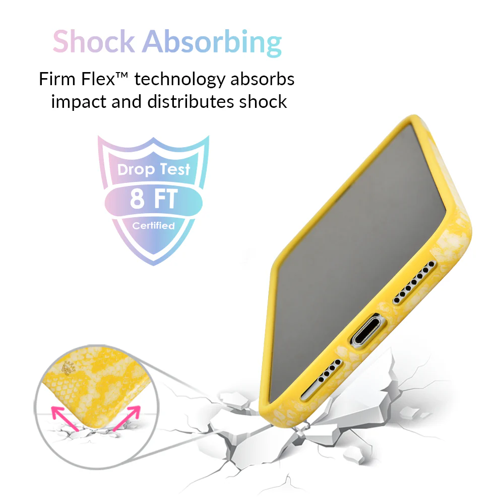 Yellow Snakeskin iPhone Case - Image 32