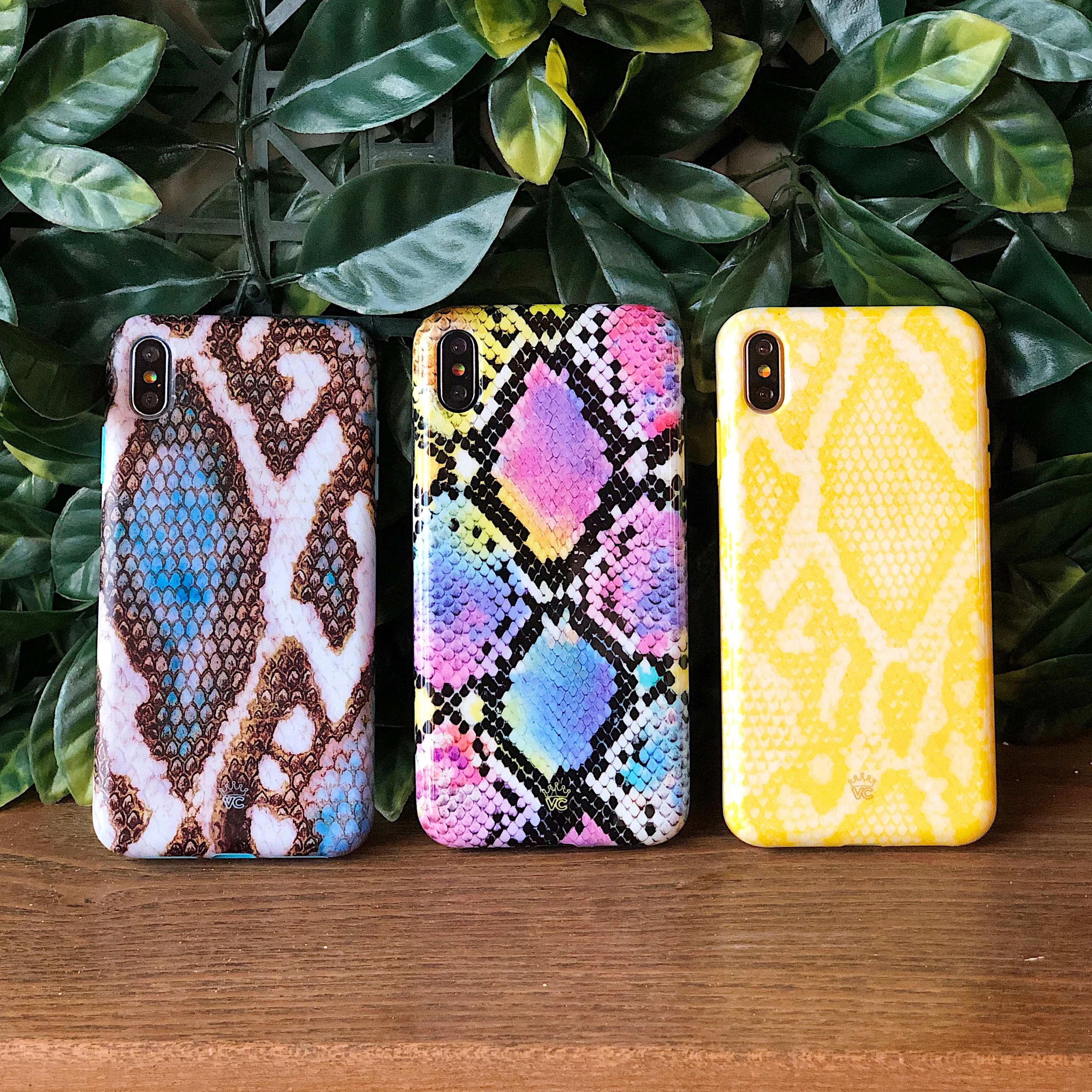 Yellow Snakeskin iPhone Case - Image 7