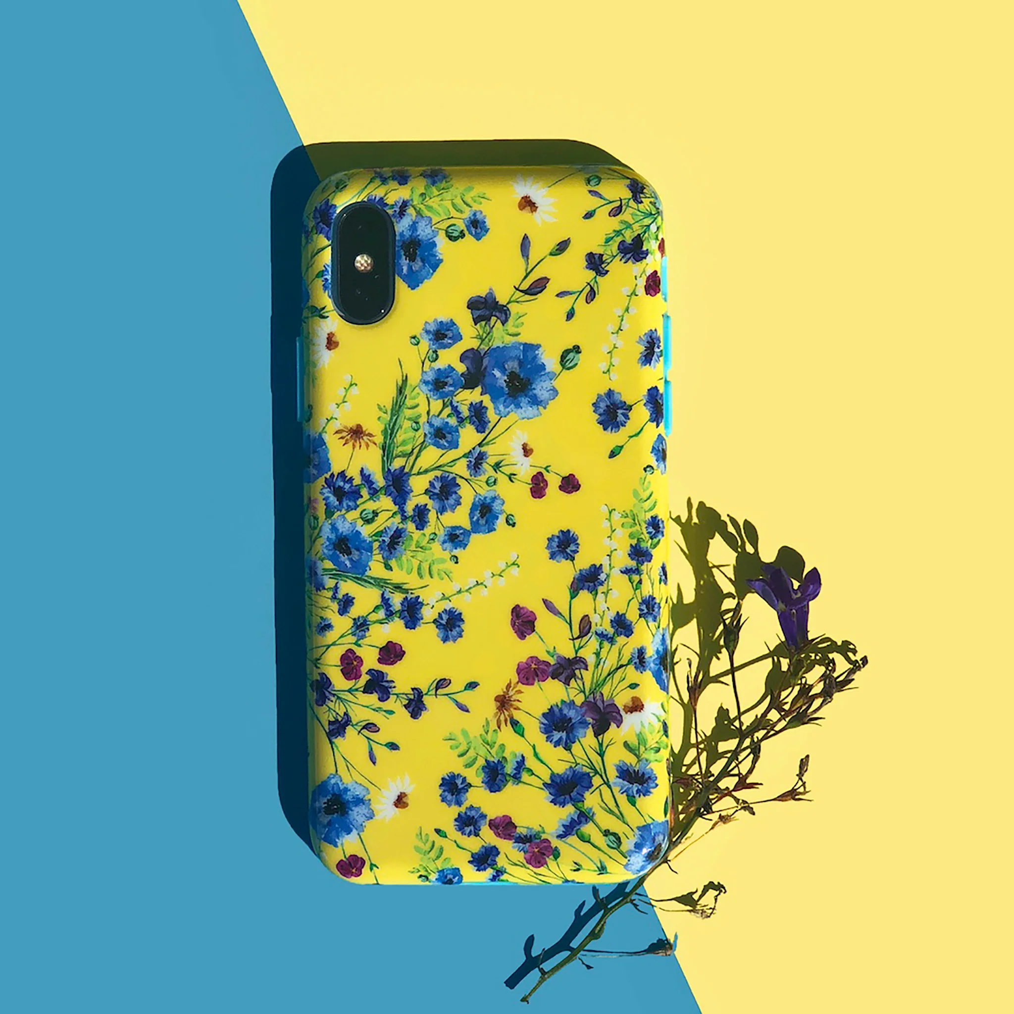 Yellow Wildflowers iPhone Case - Image 16