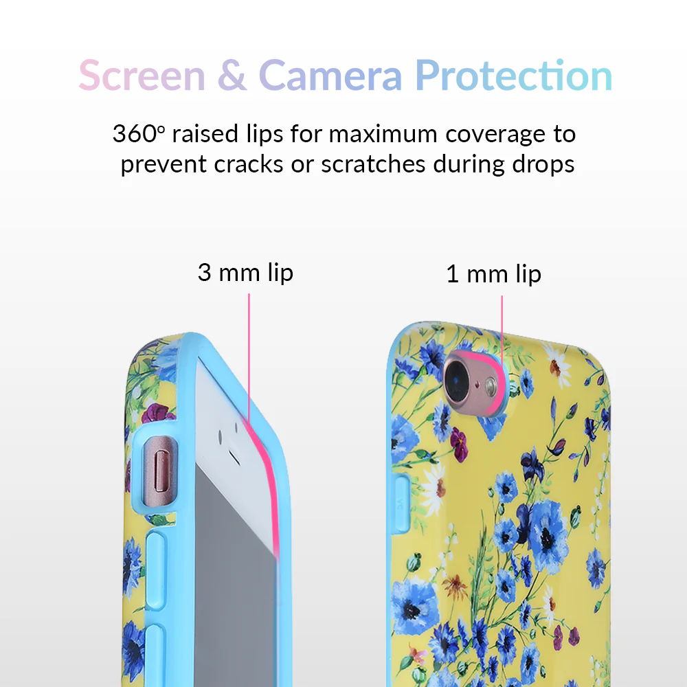 Yellow Wildflowers iPhone Case - Image 3