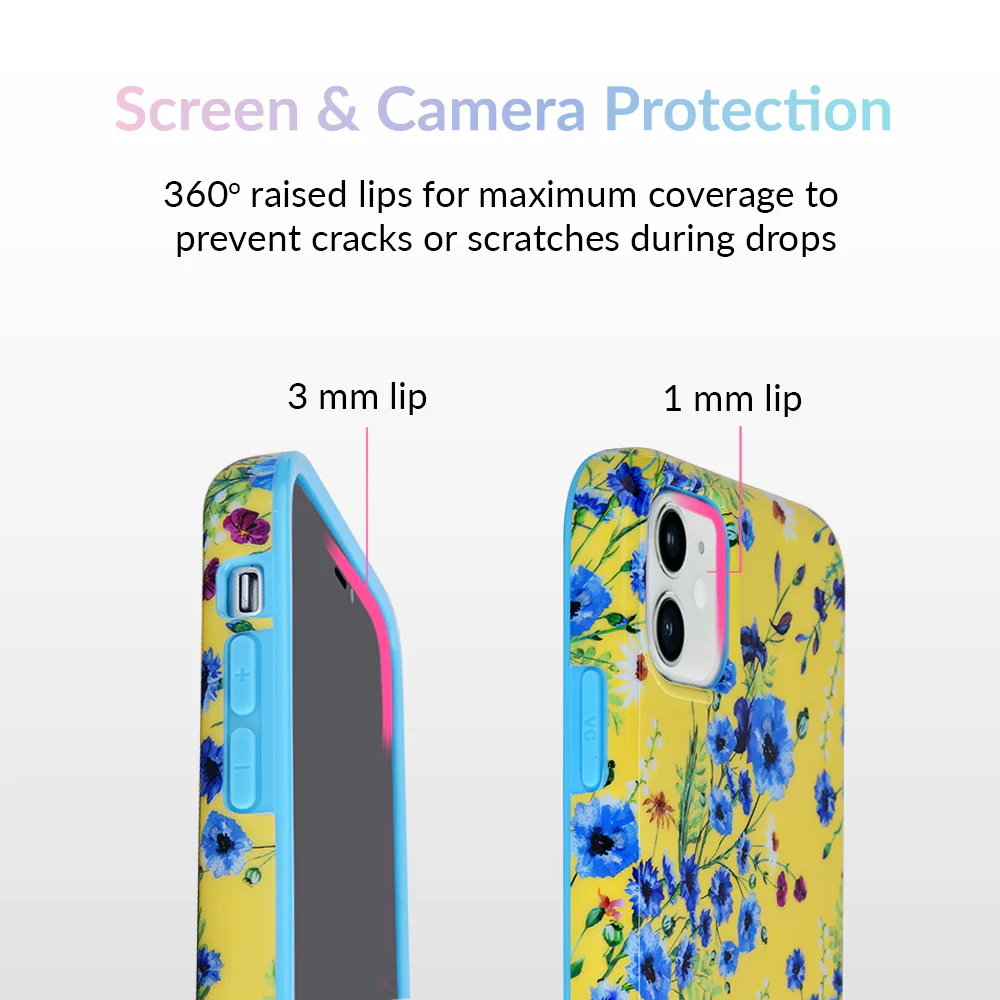 Yellow Wildflowers iPhone Case - Image 49