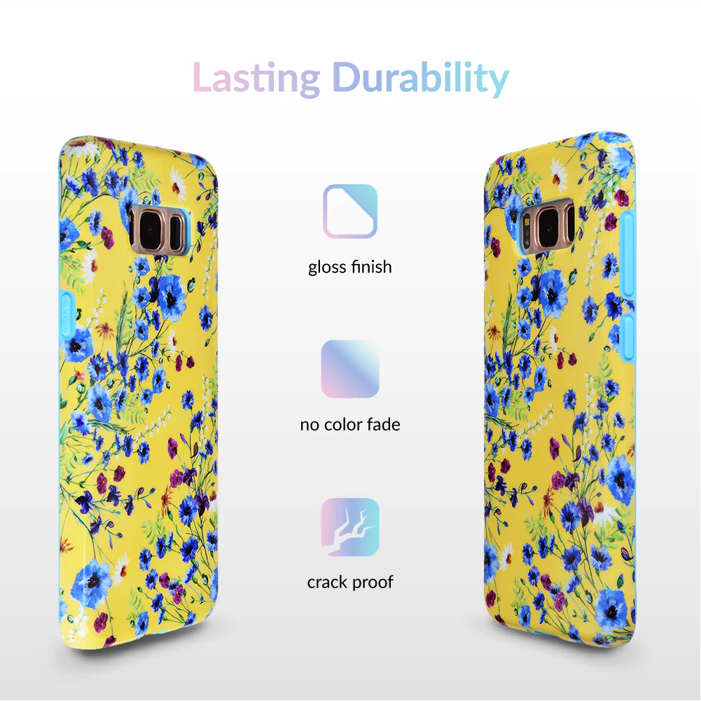 Yellow Wildflowers Samsung Galaxy Case - Image 14