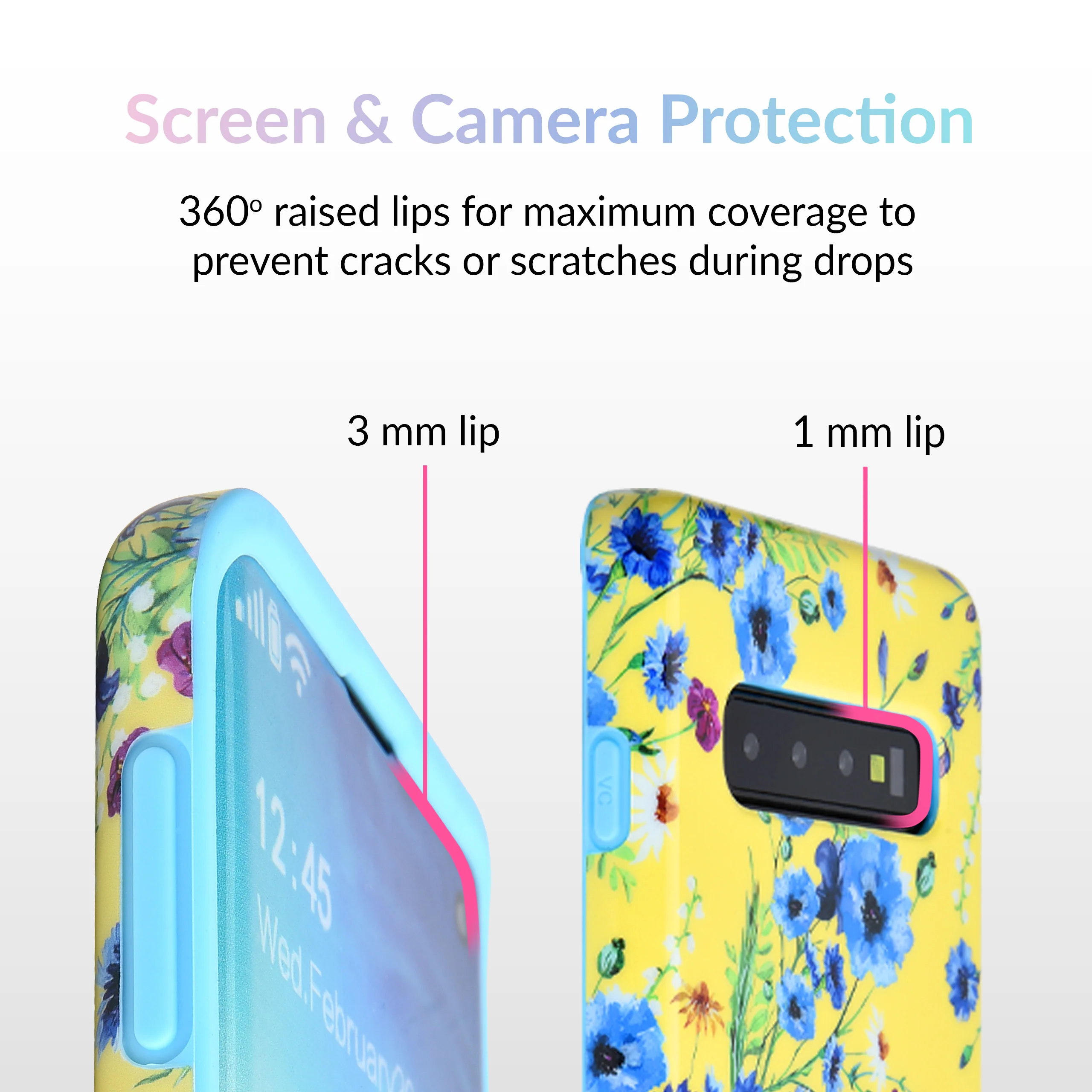 Yellow Wildflowers Samsung Galaxy Case - Image 32
