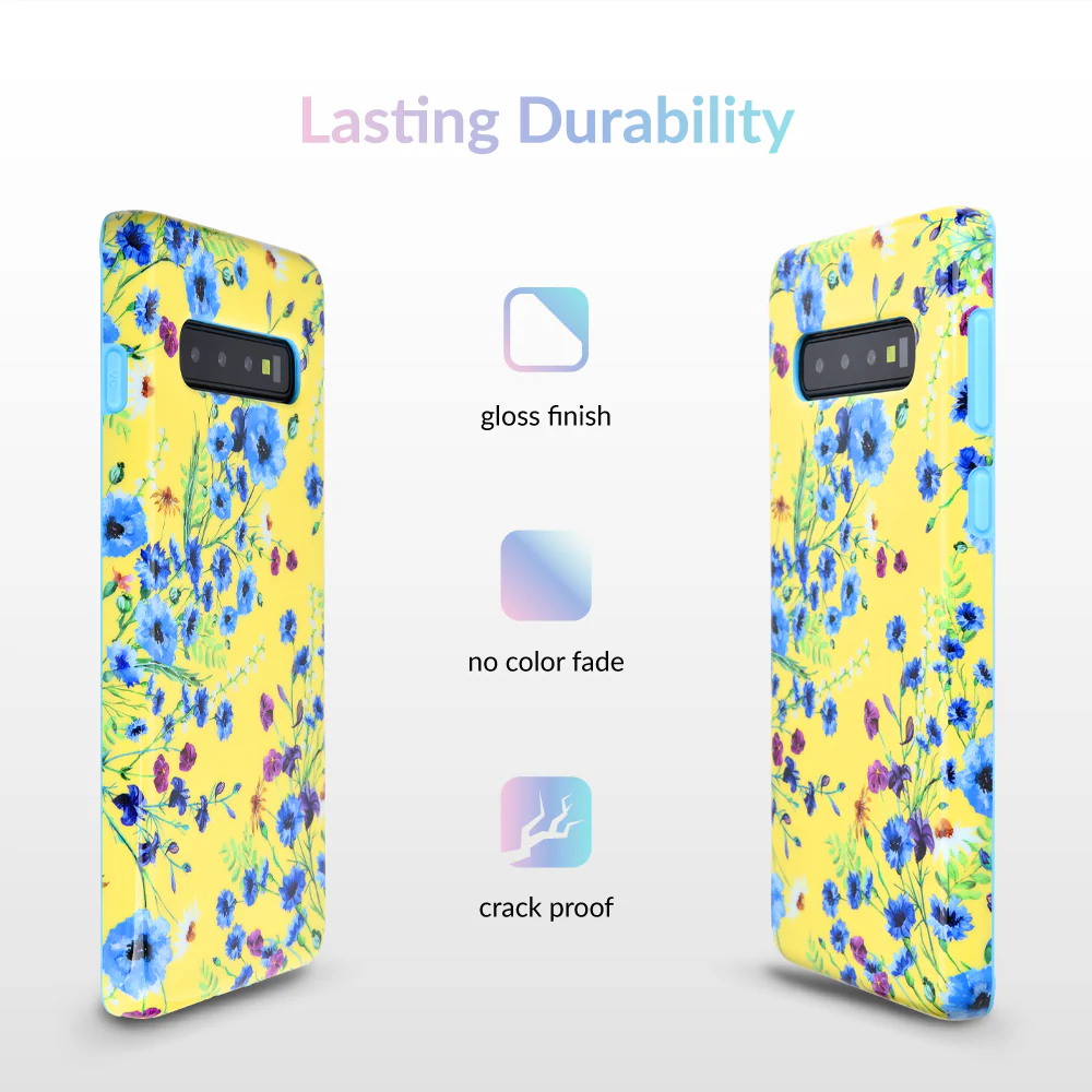 Yellow Wildflowers Samsung Galaxy Case - Image 39