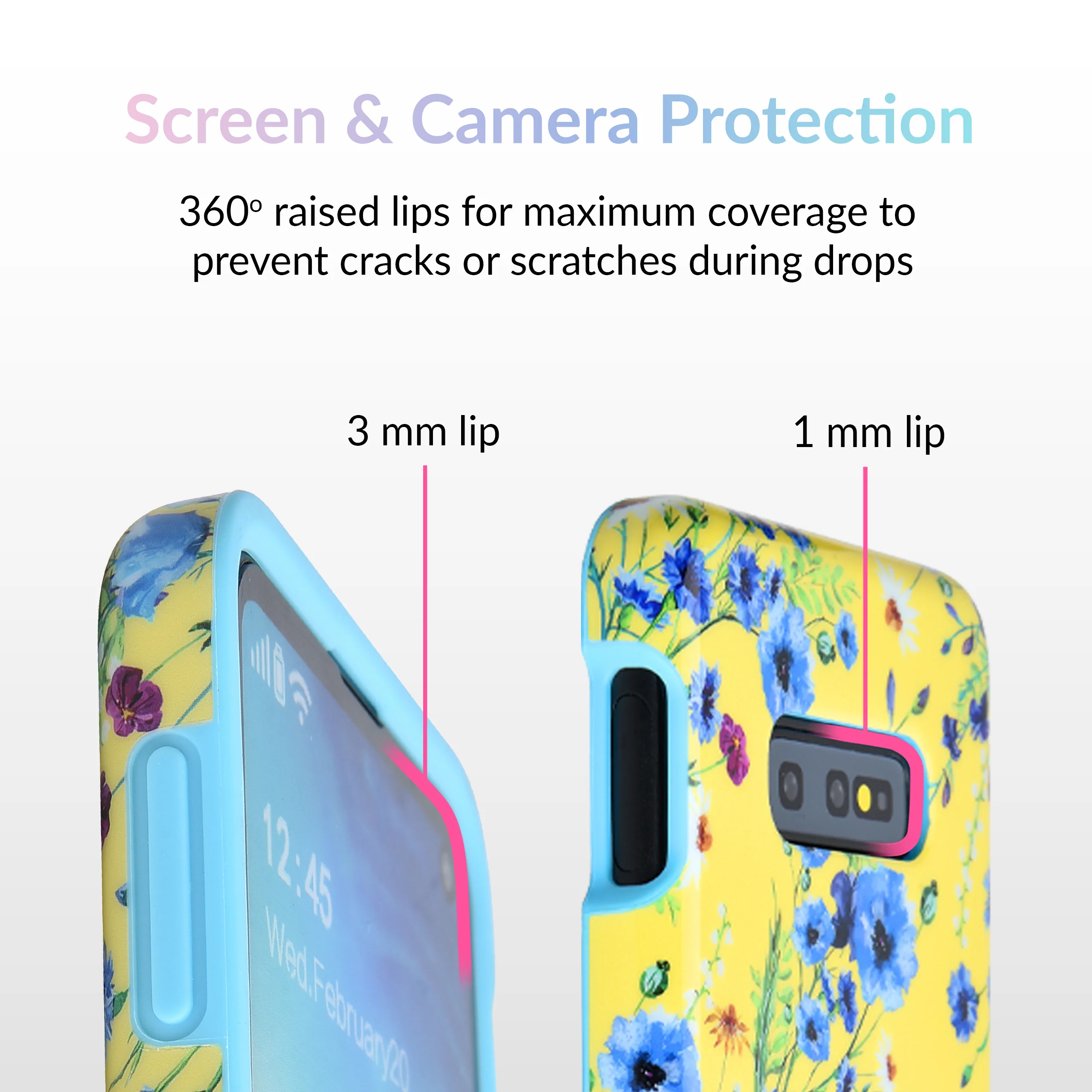 Yellow Wildflowers Samsung Galaxy Case - Image 42