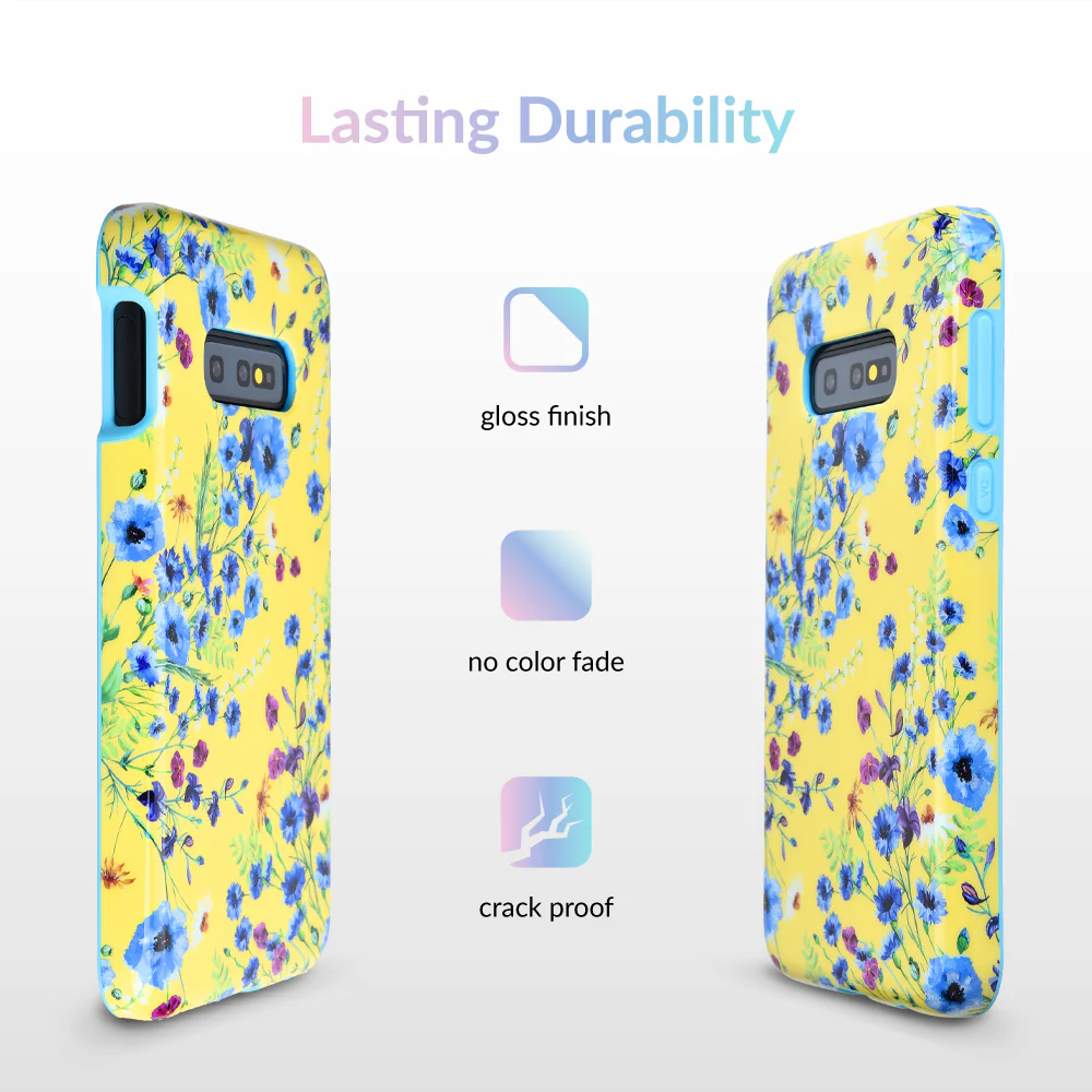 Yellow Wildflowers Samsung Galaxy Case - Image 44
