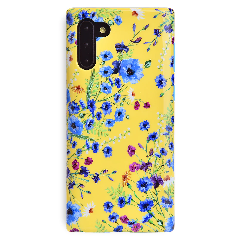 Yellow Wildflowers Samsung Galaxy Case - Image 49