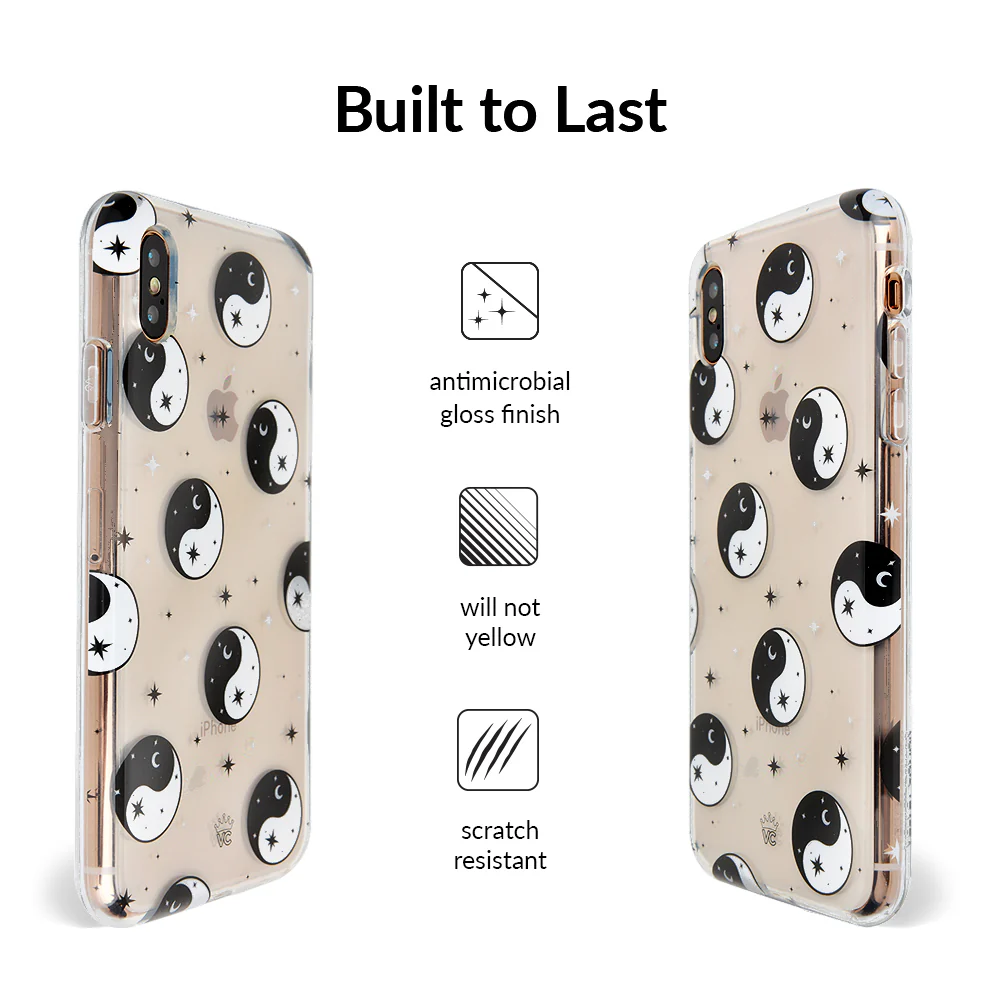 Yin & Yang Clear iPhone Case - Image 17