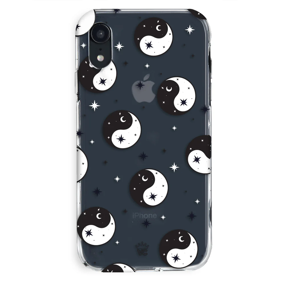 Yin & Yang Clear iPhone Case - Image 25
