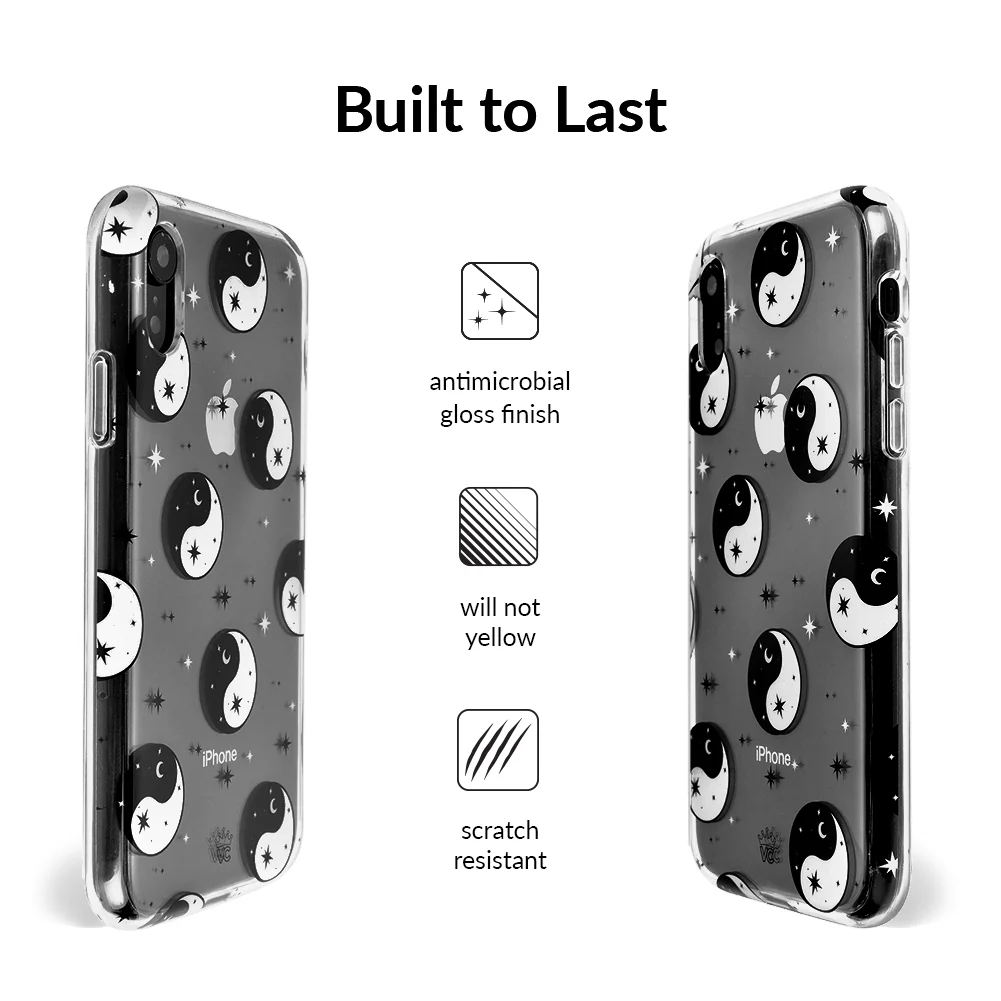 Yin & Yang Clear iPhone Case - Image 29