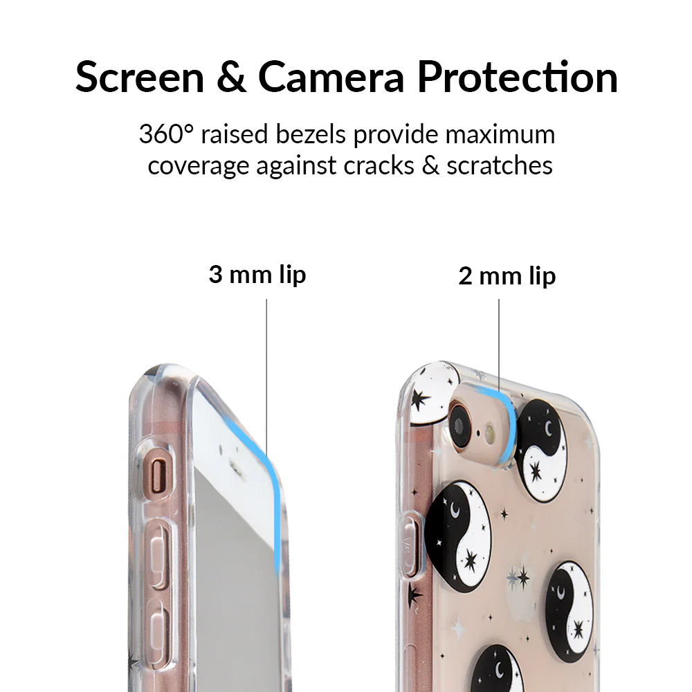 Yin & Yang Clear iPhone Case - Image 3