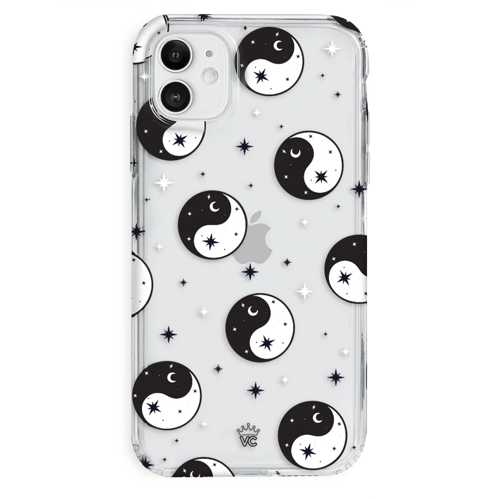 Yin & Yang Clear iPhone Case - Image 31