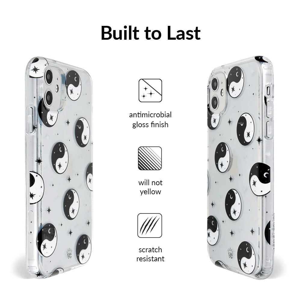 Yin & Yang Clear iPhone Case - Image 35