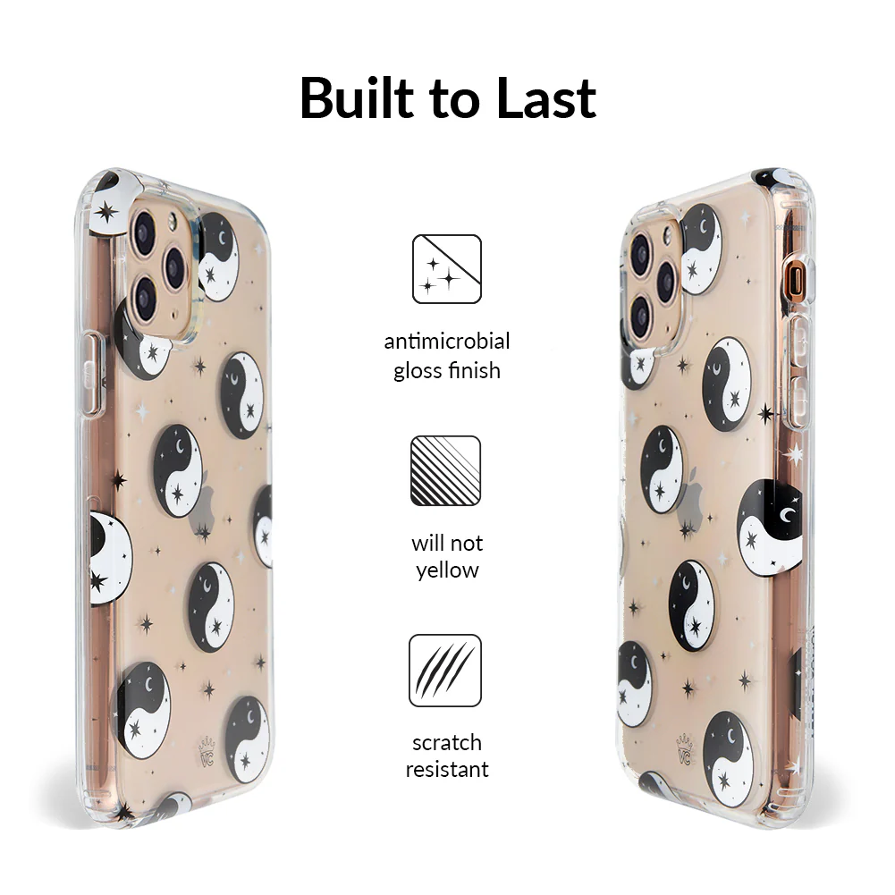Yin & Yang Clear iPhone Case - Image 47