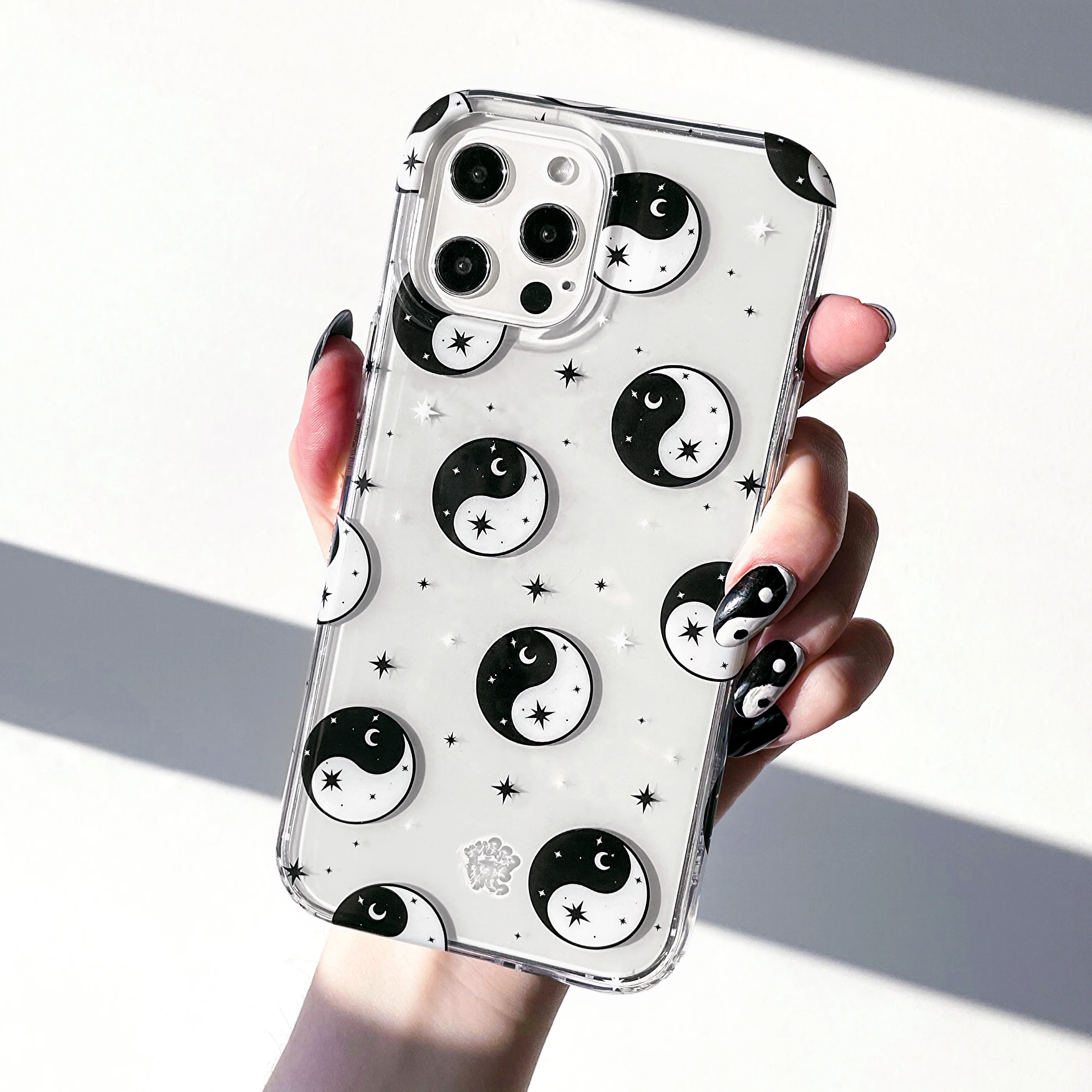 Yin & Yang Clear iPhone Case - Image 50