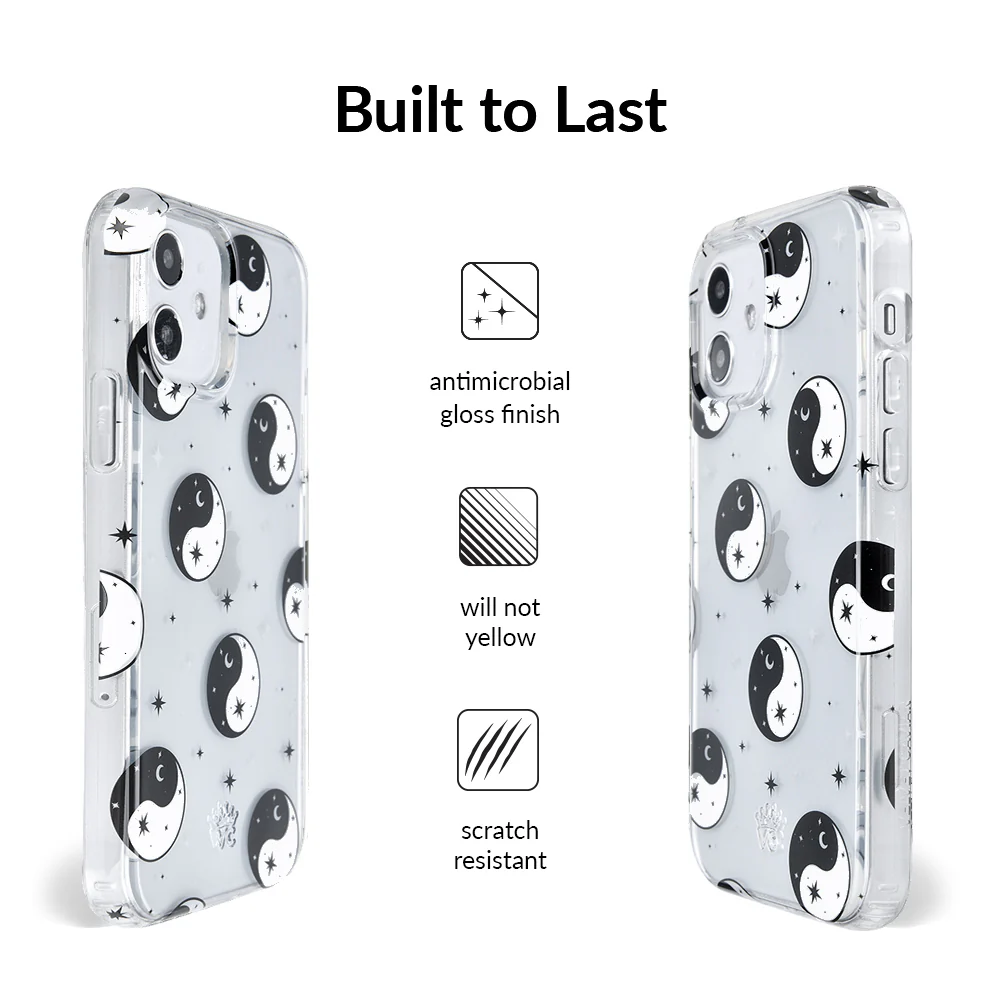 Yin & Yang Clear iPhone Case - Image 59