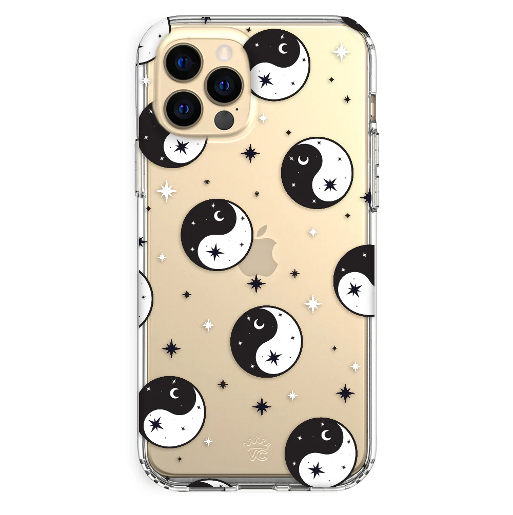 Yin & Yang Clear iPhone Case - Image 67
