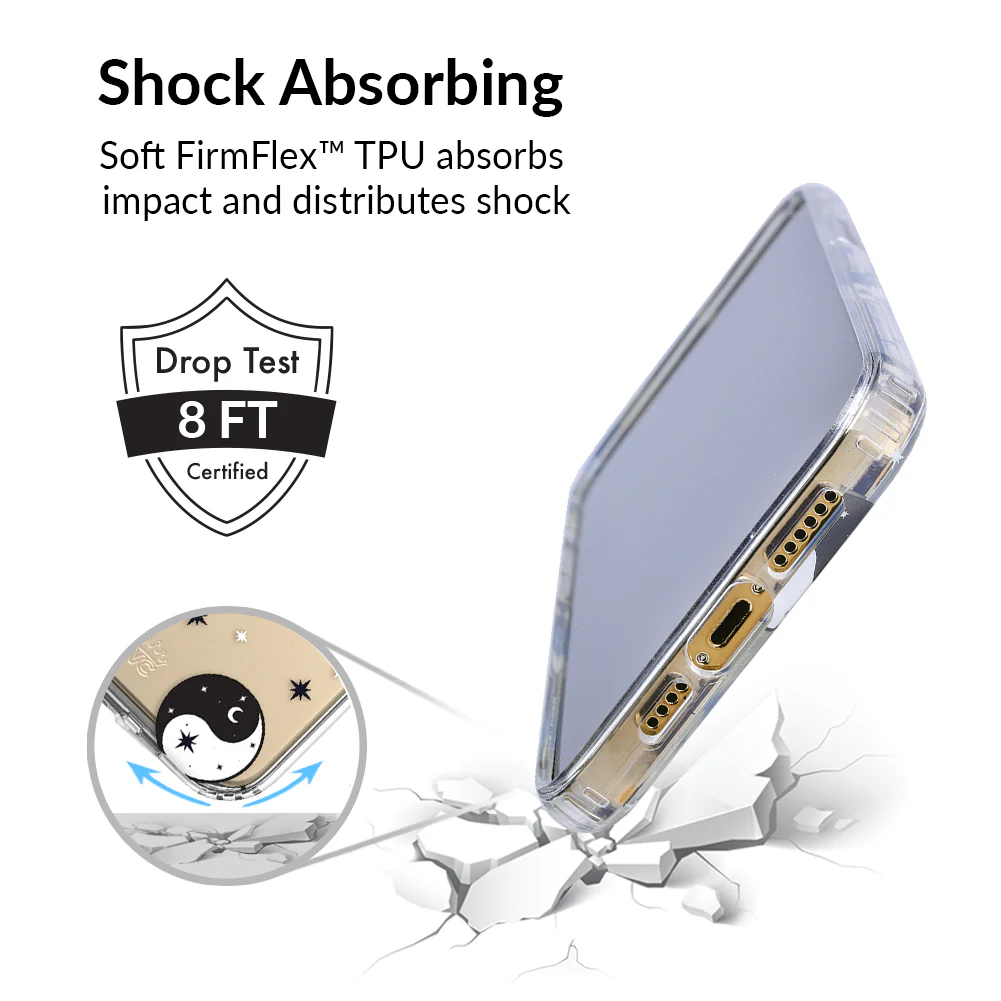 Yin & Yang Clear iPhone Case - Image 70