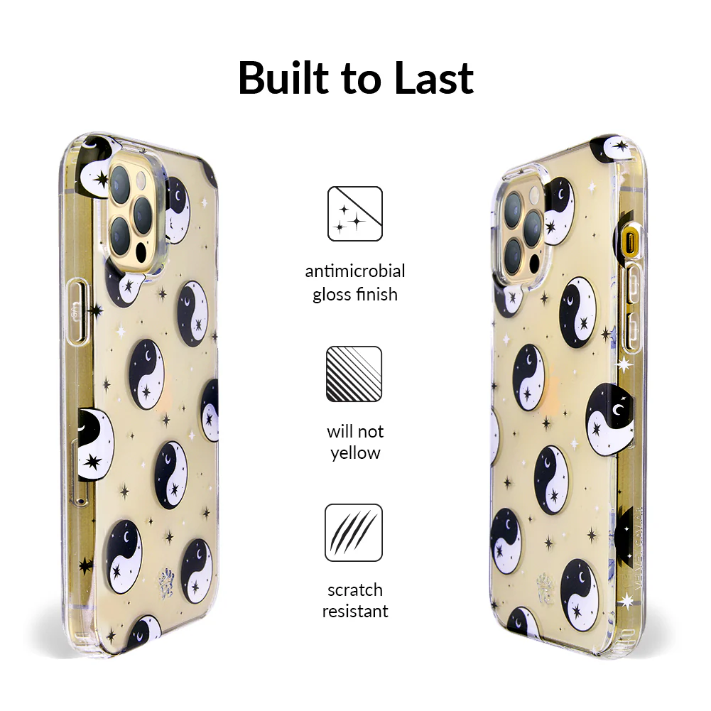 Yin & Yang Clear iPhone Case - Image 71