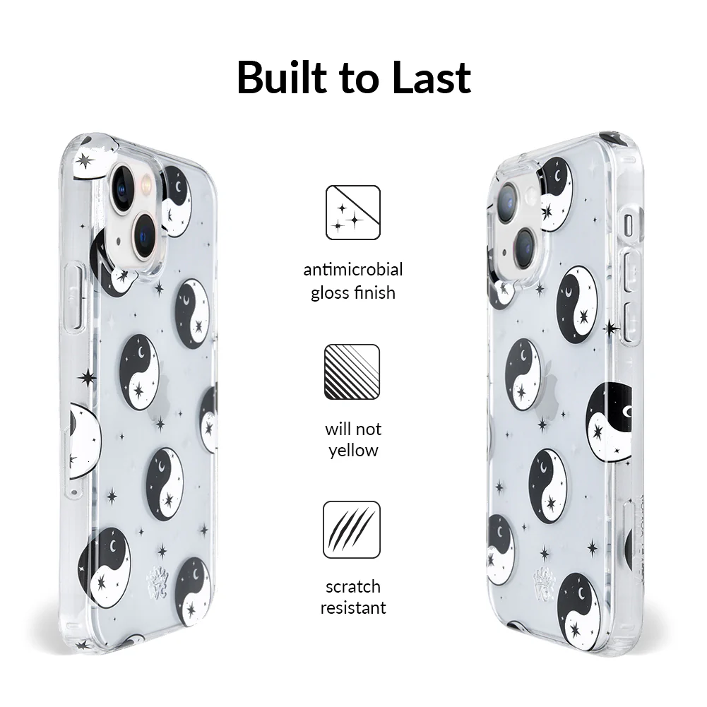Yin & Yang Clear iPhone Case - Image 77