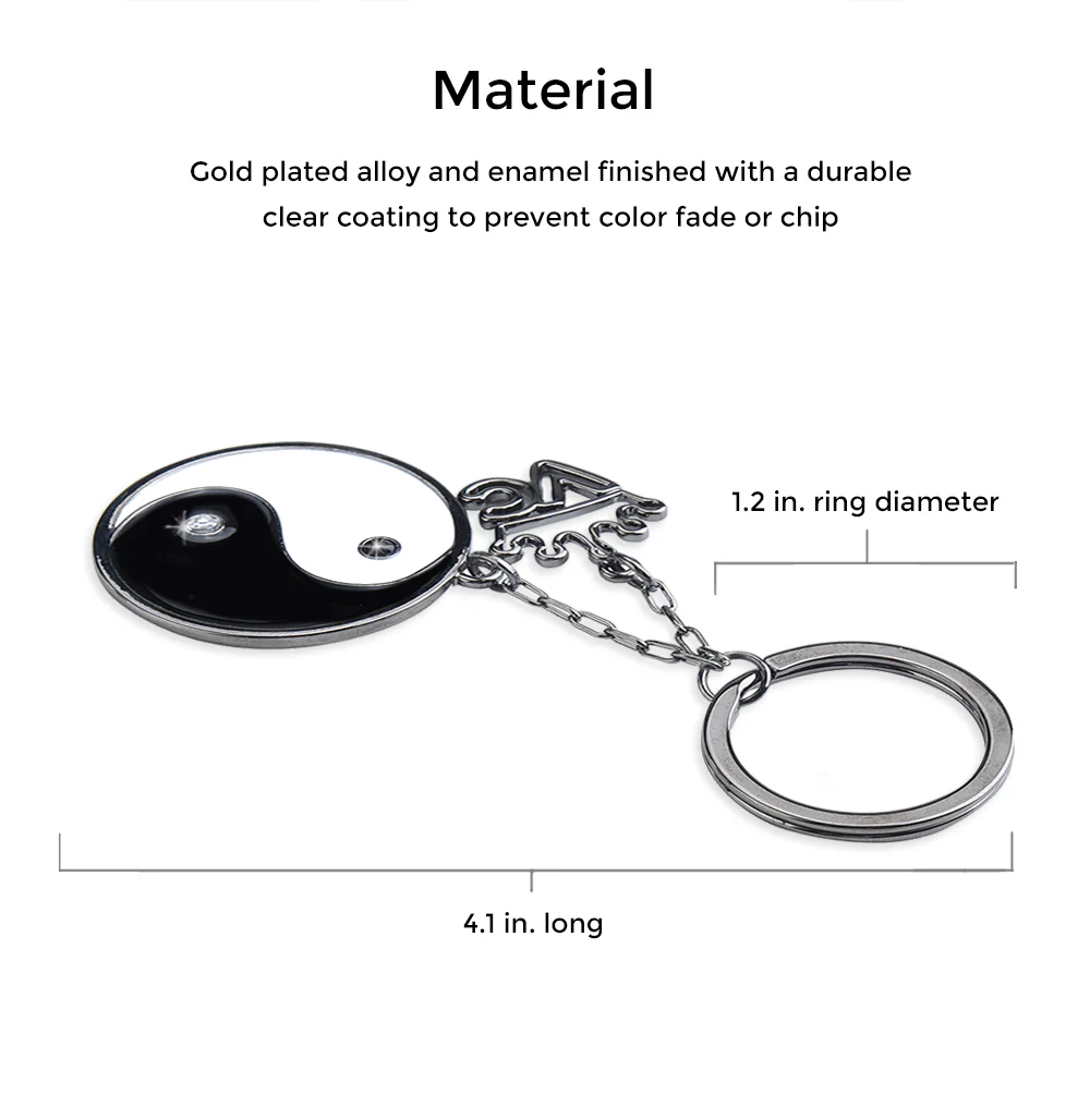 Yin Yang Keychain - Image 3