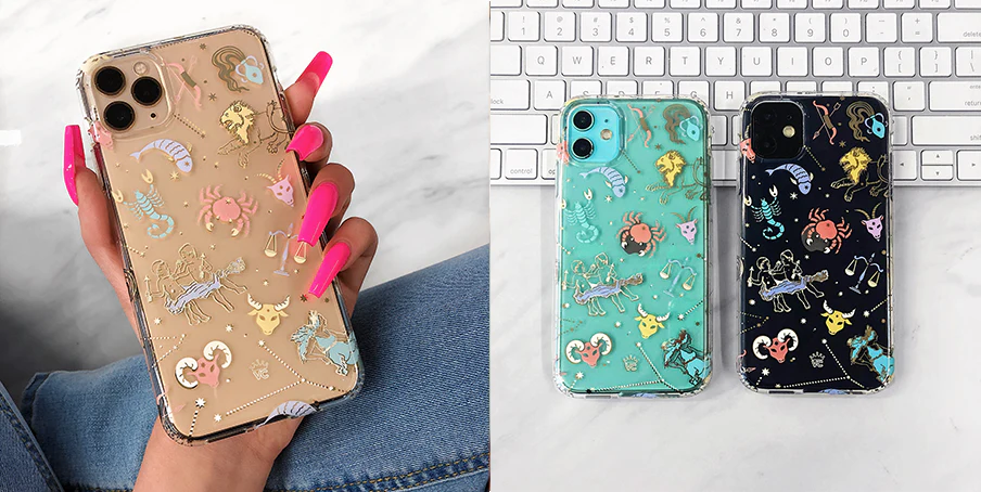 Zodiac Clear iPhone Case - Image 69