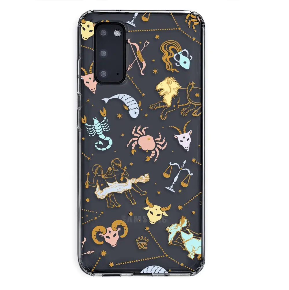 Zodiac Clear Samsung Case - Image 33