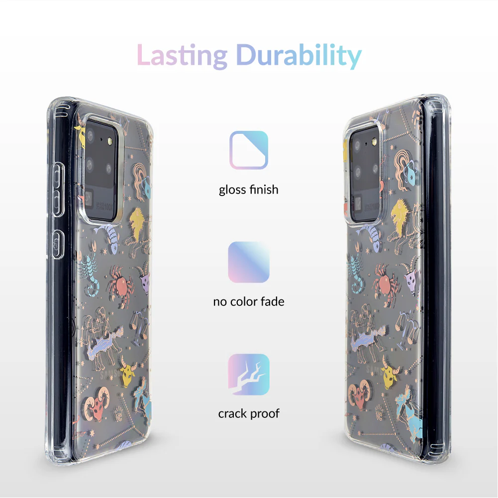 Zodiac Clear Samsung Case - Image 45